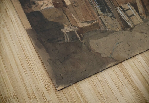 Up in the attic Adolph Tidemand puzzle