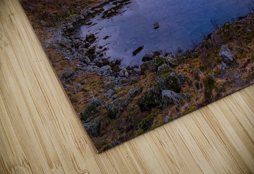 Lofoten Reine Water Mountain Landscape Norma Brandsberg Photography puzzle