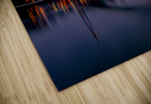 Sachsenhausen Bridge  Sunset Norma Brandsberg Photography puzzle