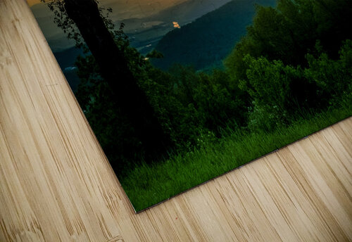 Blue Ridge Overlook at Sunset Norma Brandsberg Photography puzzle