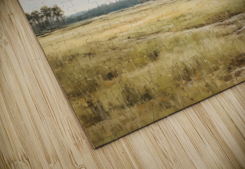 Rural Landscape In Art Nest puzzle