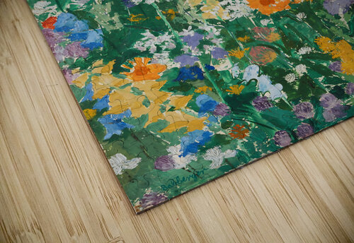  blumen am berg by babberger Row One Brand puzzle