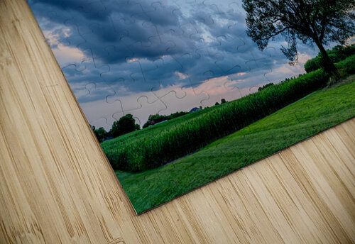 Oak Tree Sunset Skyscape Jennifer White puzzle