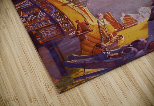 paul george lawler 1938 transpacific flight Row One Brand puzzle
