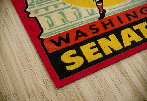 Vintage Washington Senators Art Row One Brand puzzle