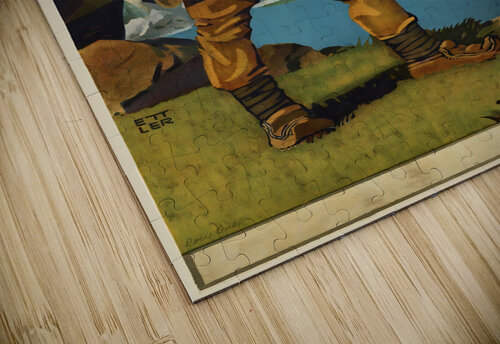 sweden vintage travel posters 1920s 1930s Row One Brand puzzle