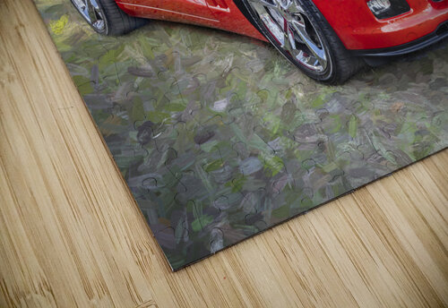 2010 Red C6 Corvette Grand Sport X 6 Rich Franco puzzle