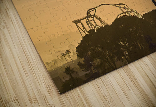 SeaWorld San Diego Silhouette Sunrise Ryan Cameron puzzle