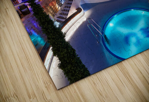 Blue Pool Sunrise Ryan Cameron puzzle