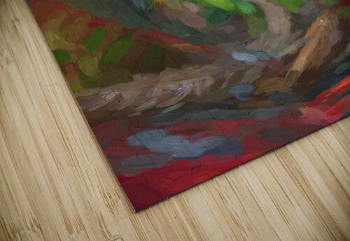 Croton codiaeum variegatum X102 Rich Franco puzzle