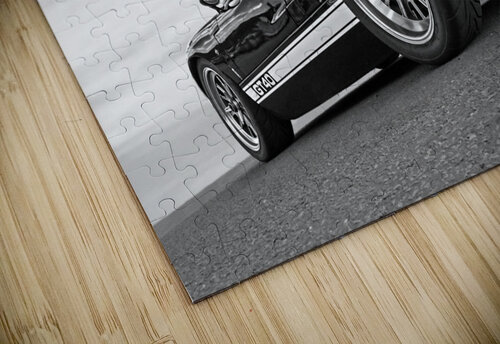 Ford GT 40 in Black and White Gill Billington puzzle