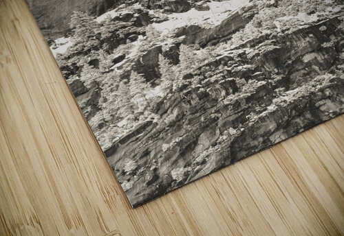 Yosemite Snow Hillside in Sepia Norma Brandsberg Photography puzzle