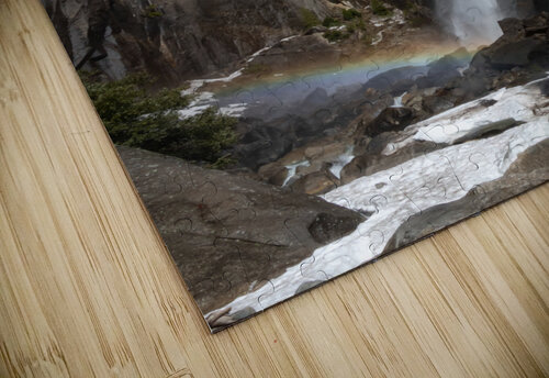 Yosemite Lower Falls Rainbow Norma Brandsberg Photography puzzle