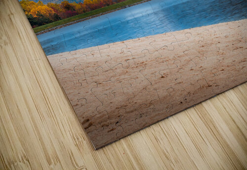 Autumn Beach Scene with Lifeguard Chair at Mauch Chunk Lake Jason Fink puzzle