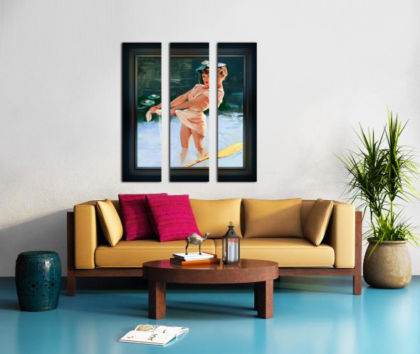 Water Lilies by Gil Elvgren Vintage Art Xzendor7 Old Masters