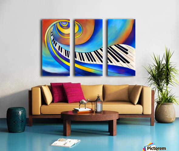 Redemessia - spiral piano by Cersatti Art Wall Art