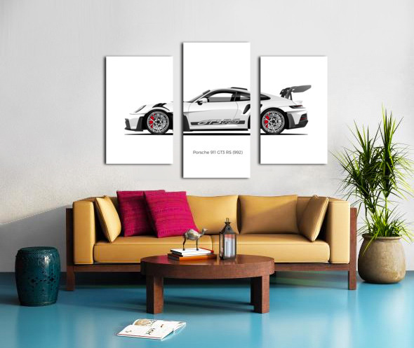 911 GT3 RS 02 by Conceptual Photography Wall Art