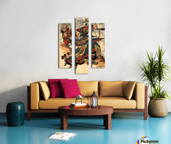 Shoki the Demon Queller by Utagawa Kuniyoshi Wall Art