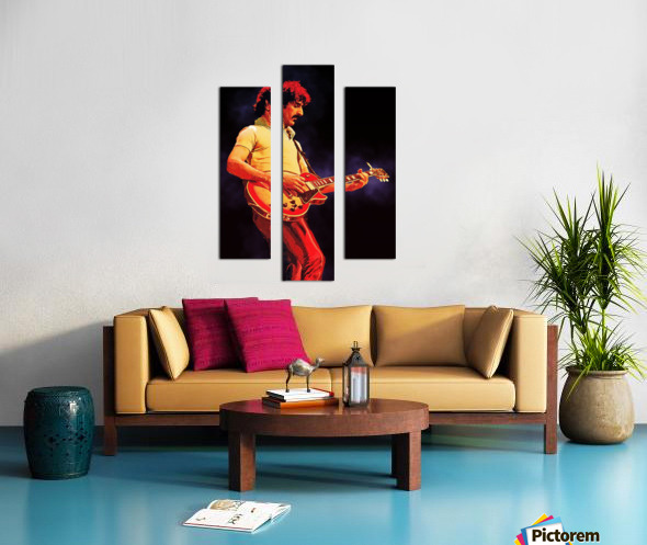 Frank Zappa Live Concert by Gunawan Rb Wall Art