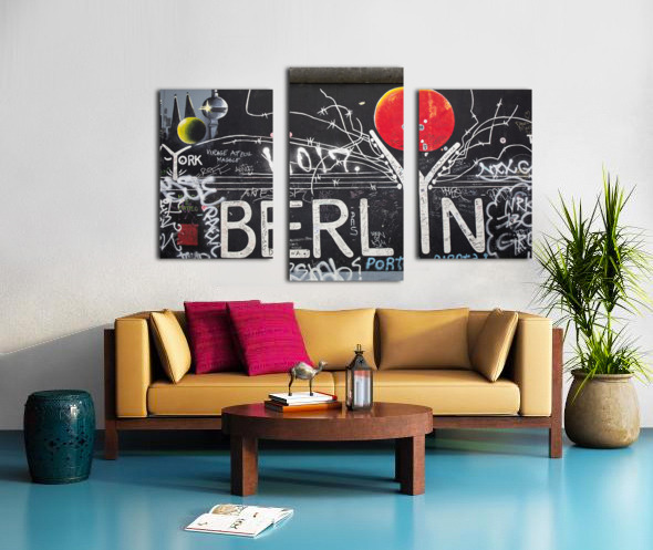 Graffiti on Berlin Wall - Berlin Germany by Stefano Senise