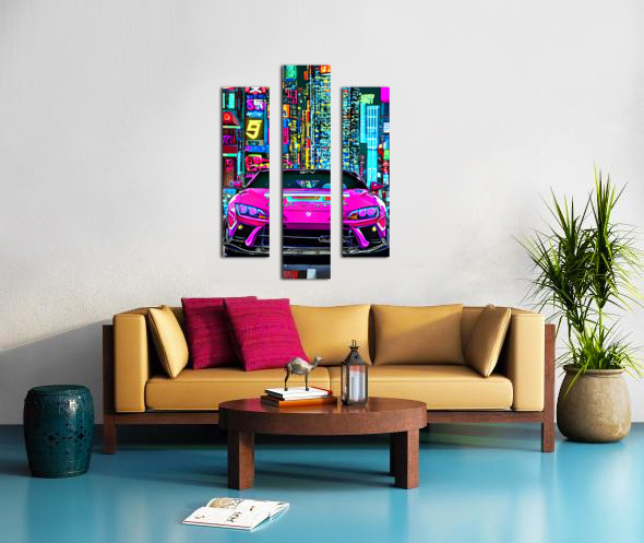 Samurai Speedster: A Japanese Sports Car Battles the Neon Nights