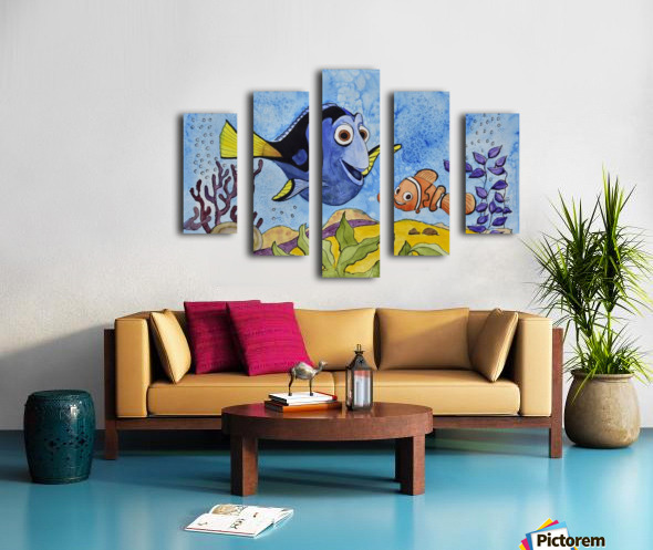 Nemo and Dori by Linda Brody Wall Art
