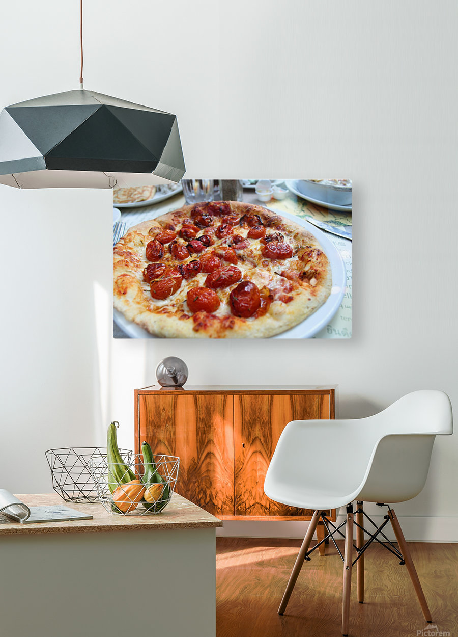 Pizza Dans Le Jardin De Nelson Valriv Canvas Artwork
