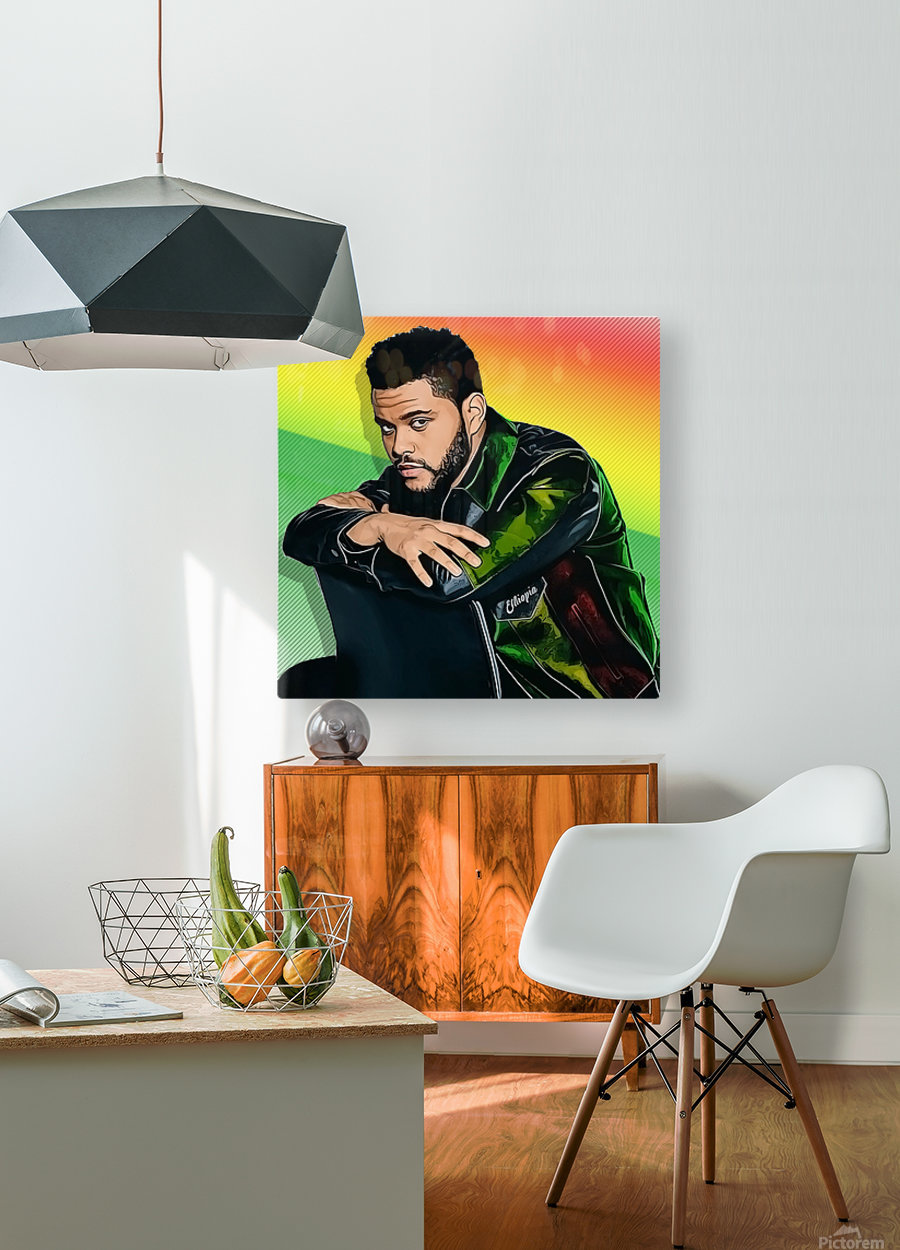 The Weeknd Anbessa Graphics Canvas Artwork