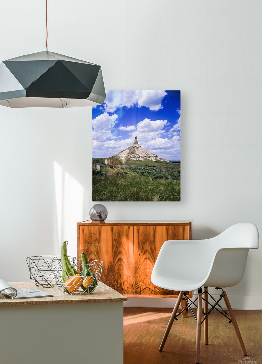 Chimney Rock A Nebraska Landmark Scottsbluff Nebraska United States Of America Pacificstock Canvas Artwork