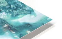 Ocean Glass HD Metal print