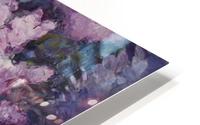 White bush in lilac HD Metal print