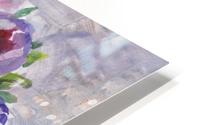 Impressionistic Flowers Purple Breeze  HD Metal print