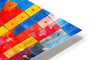 Colored Channels HD Metal print