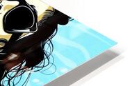At The Beach Tanning HD Metal print