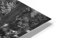 BW Pass Cemetary HD Metal print