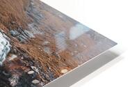 small waterfalls on the Faroe Islands. HD Metal print