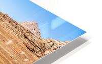 track in the desert of Wadi Rum HD Metal print