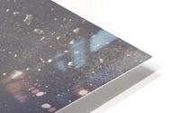 explosion of glass sfere HD Metal print