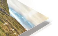 cliff view in faroe  HD Metal print