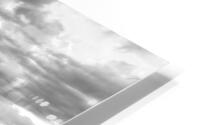 Ending The Day Hiking Colorado Springs Grayscale HD Metal print