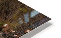Eye level view of raging flooded Valley Falls near Fairmont HD Metal print