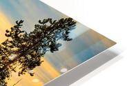 Teton Alpine Glow HD Metal print