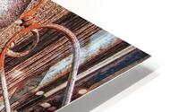 Rusty Iron Headboards HD Metal print