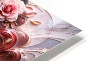 Rose Reflections  HD Metal print