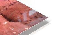 The Pink Slot Canyon HD Metal print