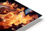 Fire for one fire for two HD Metal print
