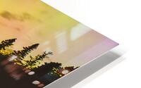 Aurora Reflections HD Metal print