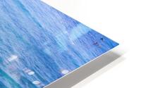 Calm crystal blue sea Bali HD Metal print