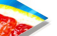 Grapefruit HD Metal print