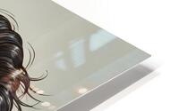 Default a whimsical degital illustration of a rea HD Metal print